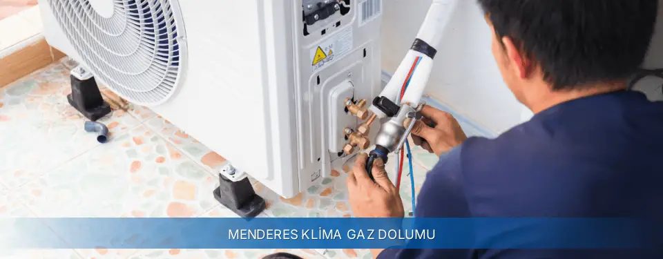 Menderes İlçemi Sigma Klima Gaz Dolumu